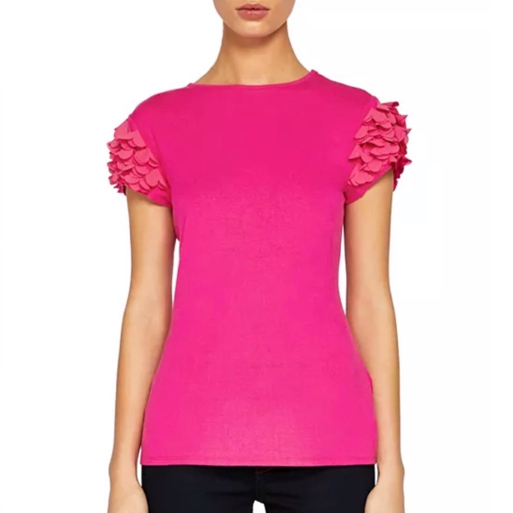 Ted Baker Floral Appliqué Shirt